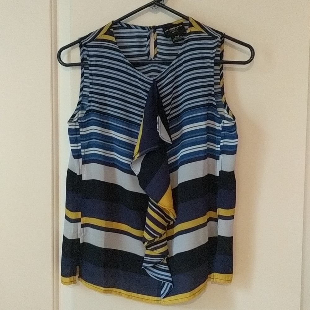 Liz Claiborne Career Petite XS Blouse